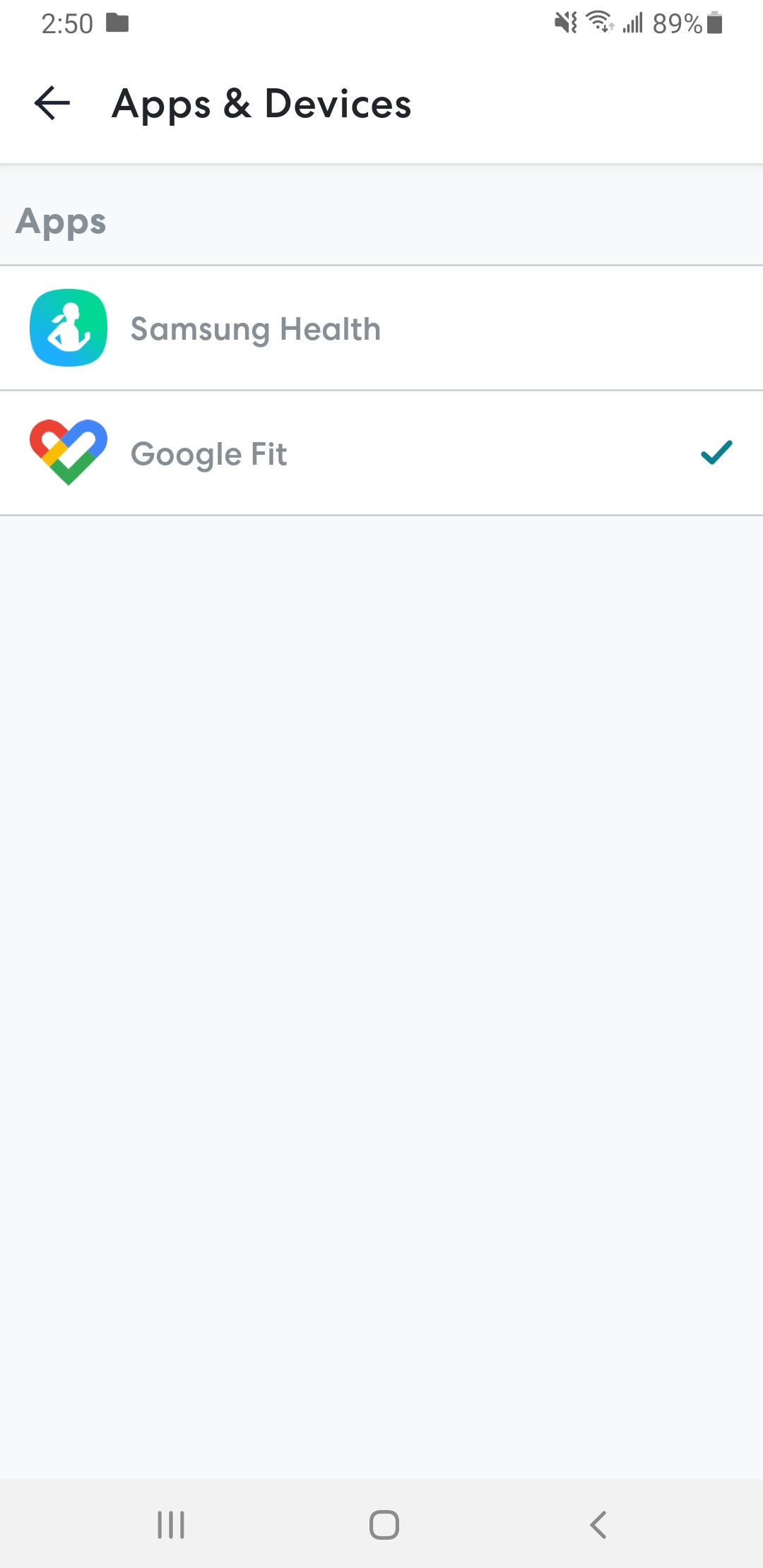 Galaxy fit 2 online google fit