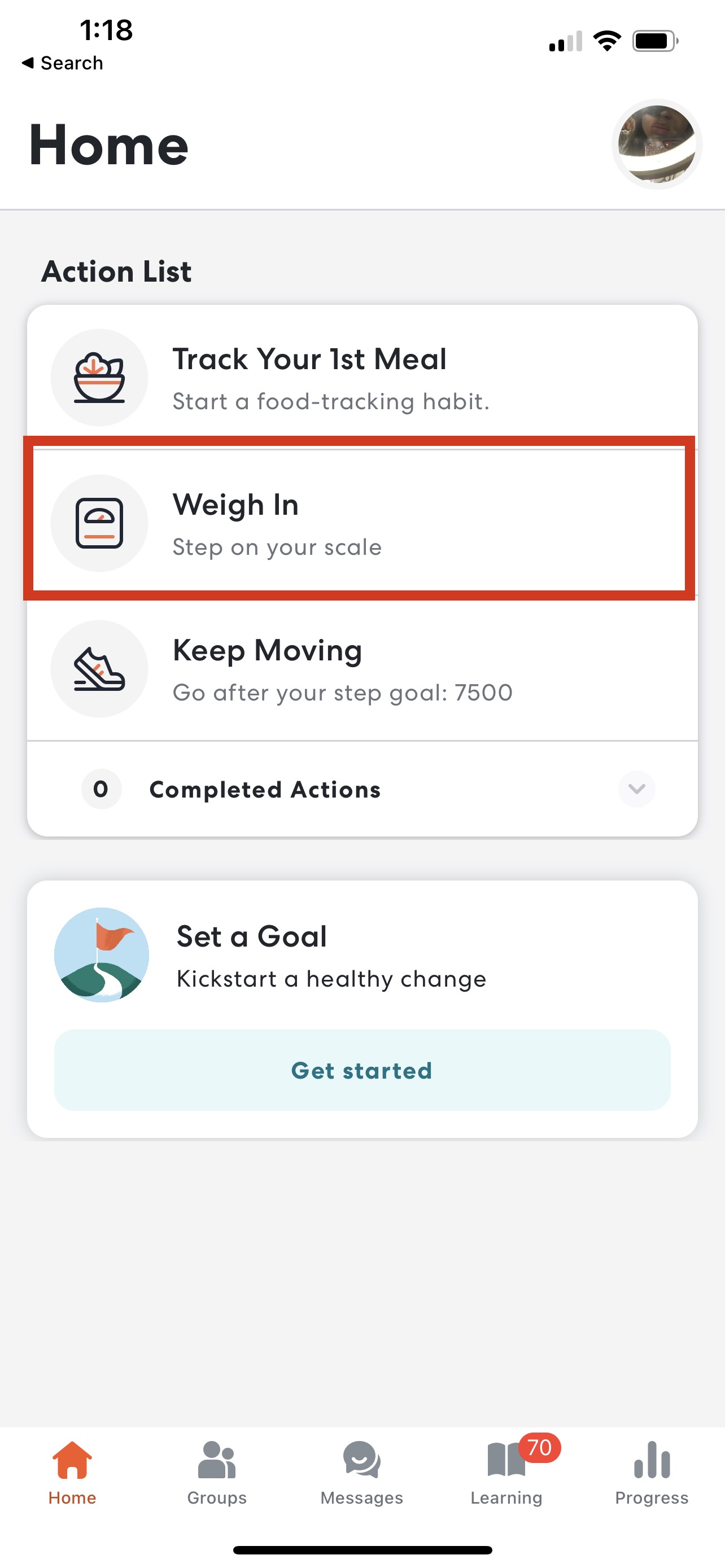 How can I transfer my scale data from my Omada app to GoogleFit or