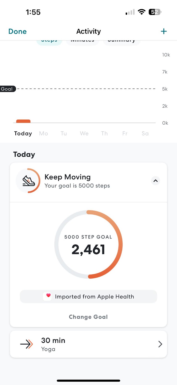 For iOS How do I track my activity on the mobile app? Omada Health